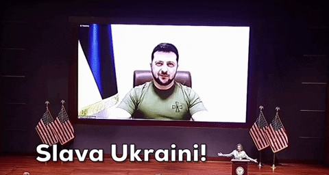 Nancy Pelosi Ukraine GIF by GIPHY News