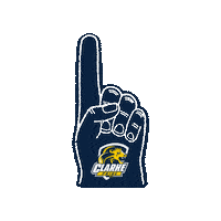 Number 1 Pride Sticker by Clarke University