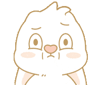Bunny 看 Sticker by EVANS艾特兔