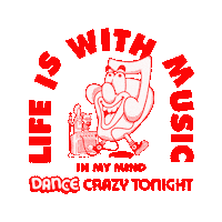 Dance Lifeismusic Sticker
