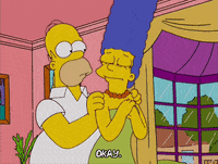 scared homer simpson GIF