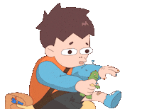 gahtsnolang animation ugh choke shortfilm Sticker