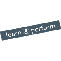 inema school performance learn perform Sticker