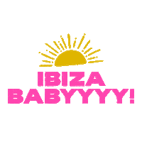 Summer Ibiza Sticker