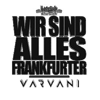 Frankfurt Sticker by Varvani gmbh