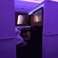 Sleep Privacy GIF by Delta Air Lines