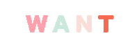 uvgifs want Sticker by Unique Vintage