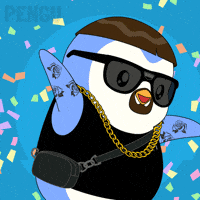 Party Dancing GIF by Pudgy Penguins