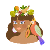 Girl Woman Sticker