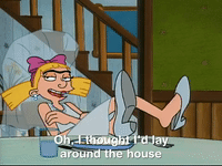 hey arnold nicksplat GIF