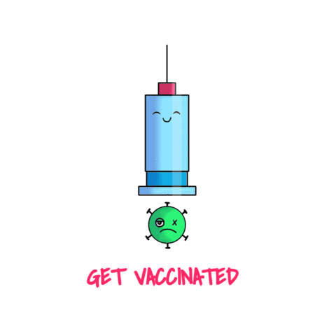 Mask Virus Sticker by Demic