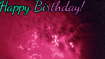sparkuri giphygifmaker giphygifmakermobile happy birthday fireworks GIF