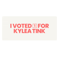 KyleaTink politics election sydney independent Sticker