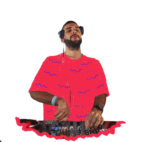 house music dj Sticker