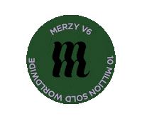 V6Green Sticker by Merzy