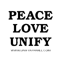 unifyapparel apparel unify peaceloveunify unifyapparel Sticker