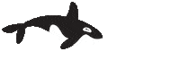 Orca Whale Swimming Sticker by Munchkin