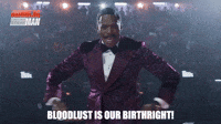 Bloodlust is our birthright