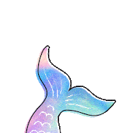TijdschriftTina heart festival swipe up mermaid Sticker