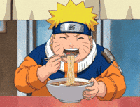 FatAnime anime naruto noodles naruto shippuden GIF
