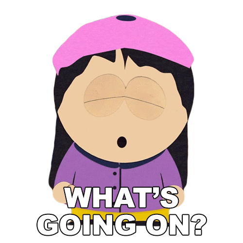 Confused Wendy Testaburger Sticker by South Park