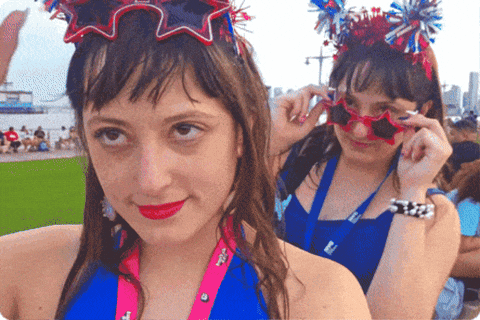 4Th Of July Siblings GIF