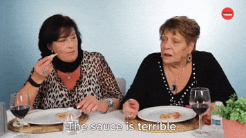 The Sauce Is Terrible