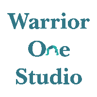 Yoga Warriorone Sticker by Eithne Bryan