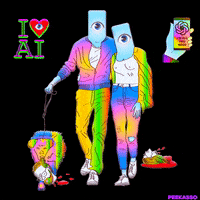 Artificial Intelligence Love GIF by PEEKASSO