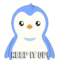 You Can Do This Yes Sticker by Pudgy Penguins