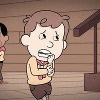 scared netflix GIF by Hilda