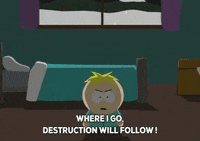 angry butters stotch GIF by South Park 