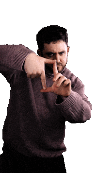 Point Camera Sticker by Unit Digital