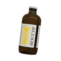 booouuuche flower kombucha bouche booouuuche Sticker