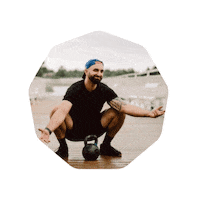 Kettlebell Smile Sticker by Fit&More