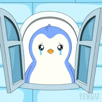 Sad Open Window GIF by Pudgy Penguins