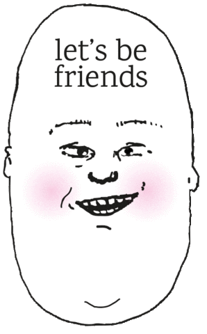Happy Sticker by 24classics