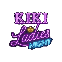 Ladies Night Sticker by Kiki On The River
