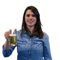 beer cheers Sticker
