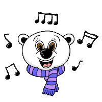 cascademethod music sparkle piano characters Sticker