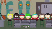 eric cartman yes GIF by South Park 