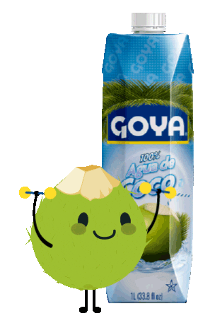 GoyaFoods coco coconut goya coconut water Sticker