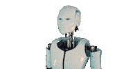 Robot Cyborg Sticker by DutchEyeMedia