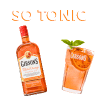Gin Tonic Party Sticker by Gibson's Gin