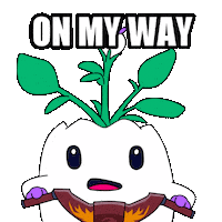 Coming Lets Go Sticker by Magic Eden
