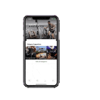 flogapp mobile fitness gym community Sticker