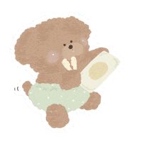 いぬ パン Sticker by fuwakuma.yuco