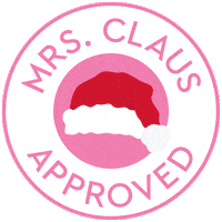 Mrs Claus Christmas Sticker by Swig Life