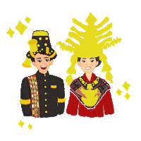 Folk Music Love Sticker