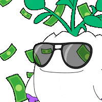 Make It Rain Money Sticker by Magic Eden